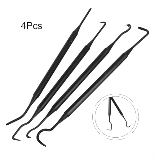Double-End Nylon Detailing Picks Set for Car Vent Cleaning Tools Interior Gap Auto Upholstery Cleaner Dashboard Dust Remover Emblem Plastic Safe Scraper Air Vents
