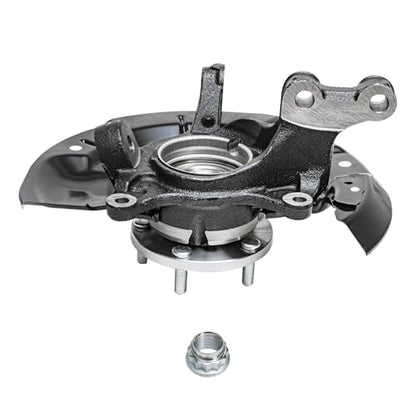 Detroit Axle - AWD Front Steering Knuckles and Wheel Hub Bearings Struts and Coil Spring Replacement for 2011 2012 2013 2014 Toyota Sienna - size: 4QU47784/ Big strut kit
