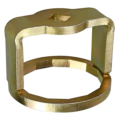 1726 Oil Filter Socket Wrench Removal Tool-64mmx14 Flute Canister Oil-filter Cap Remover Wrench Compatible with Lexus/Scion/Toyota Oil Cup and Infiniti,Nissan,Honda Spin-on Filter Housing-4/6/8 Cyl