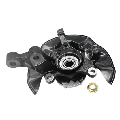 Front Right Side Wheel Bearing Hub Steering Knuckle Assembly for Toyota Corolla L4 1.8L Sedan 2003 2004 2005 2006 2007 2008 Replace for 698-388 90363-40066 43502-32080 47781-12240 - size: Front right