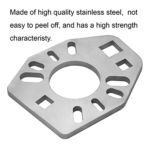 Stainless Steel Pinion Yoke Wrench Tool,Suitable for Various Styles of Yokes,Axles,Flanges;Fits for Most Sockets Extra 1/2" Hole;Strength Puller Suitable for loosening nuts flanges