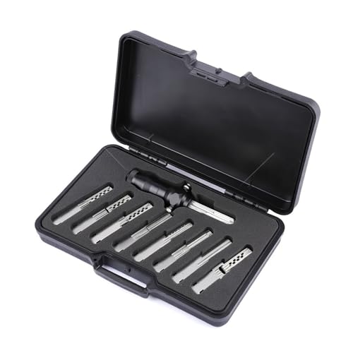 Precision Stainless Steel Pick Tool Set for Automotive Seal & Component Removal – 8-Piece Mechanic Hooks & Probes(Tool box not included)