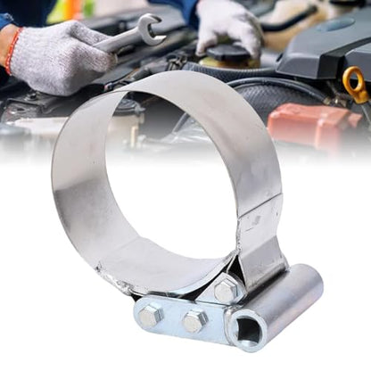Tyenaza 3-3/4 to 4-1/2 Inch Oil Filter Wrench with 1/2 Inch Drive Stainless Steel Heavy Duty Air Dryer Oil Filter Removal Tool