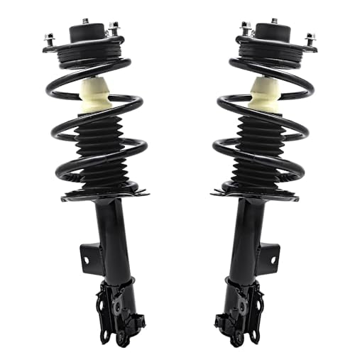 Detroit Axle - Front Struts w/Coil Springs Rear Shock Absorbers Replacement for 2012-2014 Hyundai Sonata, 2012-2015 Kia Optima Gas - 4pc Set - size: 4AQ47285/Shock Kit