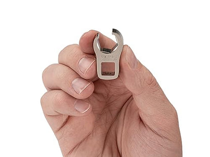 TEKTON 3/8 Inch Drive x 13 mm 6-Point Flare Nut Crowfoot Wrench | WCF16213 | Made in USA - size: 13 mm