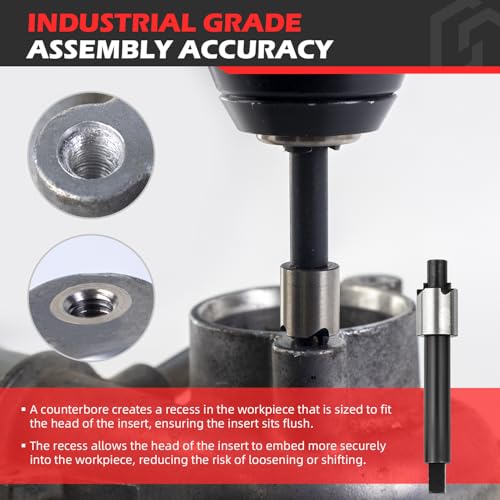 3/8-16 INCH Thread Repair Kit, with 3/8-16X0.520 inch Stainless Steel Insert Qty 10 - size: 3/8x16x0.520 Inch