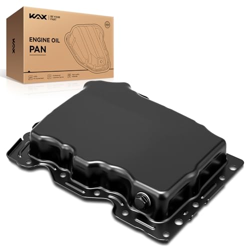 KAX GMP92A Engine Oil Pan Fit for Chevrolet Malibu 2013-2015, Buick Regal/Chevrolet Impala 2014-2016, Cadillac ATS 2013-2016, Cadillac CTS 2014-2015, with Drain Plug - color: Engine oil pan, size: GMP92A for Malibu, Impala