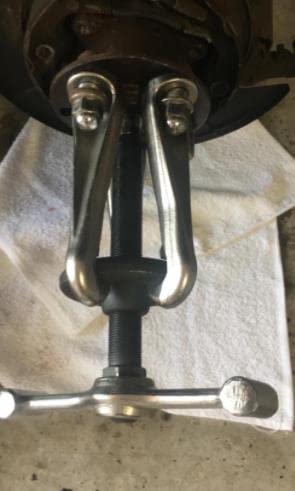 Best Q Drake Off Road Effortlessly Extract Wheel Hubs using our Zinc-Coated Universal Hub Puller Tool - A Durable, Heavy-Duty Solution for All Vehicles 73947