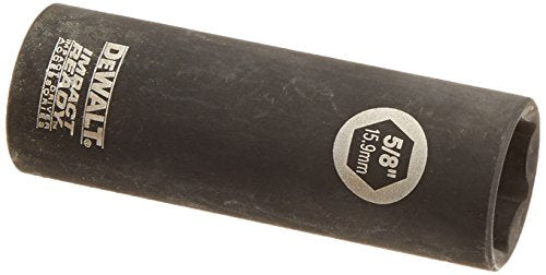 DEWALT DW2288 3/8"Dr 5/8" Impact Deep Socket - size: 1 Count (Pack of 1), style: 5/8"
