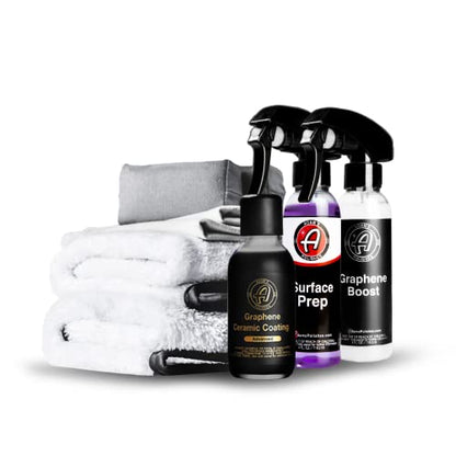 Adam's Advanced Graphene Ceramic Coating (Standard Kit) - 10H Graphene Coating for Auto Detailing, 9+ Years of Car Protection & Patented UV Technology - size: Standard Kit