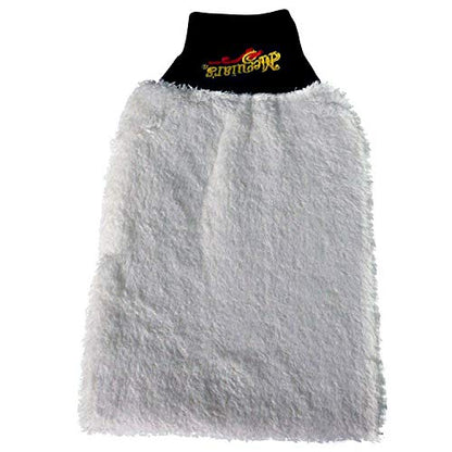 Meguiar's X3002 Microfiber Wash Mitt, Super-Thick, Reusable Wash Mitt for Ultimate Finish, Safe on Clear Coats, Leaving You with A Show Car Finish, (Pack of 2) - size: 2 Count, style: Microfiber Wash Mitt