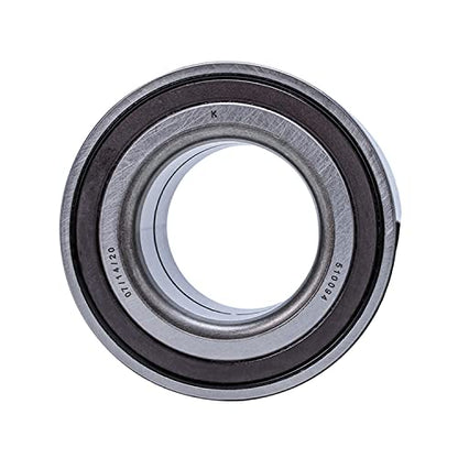 Detroit Axle - Pair Front Wheel Bearings for Toyota 2006-2020 Yaris, Scion 2008-2014 xD, 2012-2015 iQ, 2012-2019 Prius C, Replacement Wheel Bearings Assembly - style: 510094 x2/Pair