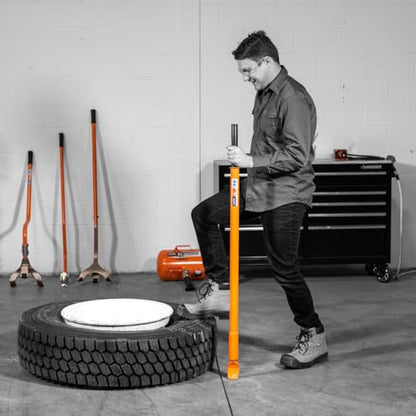 Martins MBB Heavy-Duty Slide Hammer Tire Bead Breaker Tool Suited for truck tires of a variety of sizes and widths, Tire Changing Tool, Made of Carbon Steel, Preventing Damage on Impact