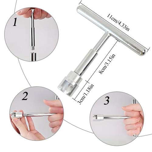 Huli 18 PCS Car Dent Puller Kit, Paintless Dent Repair Tools for Car Body | Dent Remover Kit with T Slide Hammer,Universal Portable Car Tools for Most Cars SUVs