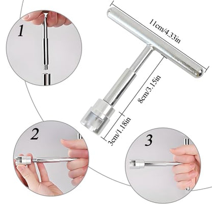 Huli 18 PCS Car Dent Puller Kit, Paintless Dent Repair Tools for Car Body | Dent Remover Kit with T Slide Hammer,Universal Portable Car Tools for Most Cars SUVs