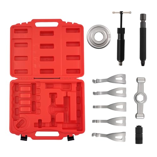 maXpeedingrods 10 Ton Universal Wheel Hub Puller Kit, Brake Drum Puller, Heavy Duty Front Wheel Hub & Bearing Remover Tool Set with Adjustable 5 Jaws for Most Cars, SUVs and Light Trucks
