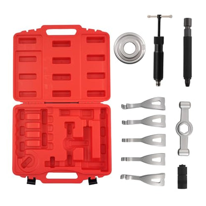 maXpeedingrods 10 Ton Universal Wheel Hub Puller Kit, Brake Drum Puller, Heavy Duty Front Wheel Hub & Bearing Remover Tool Set with Adjustable 5 Jaws for Most Cars, SUVs and Light Trucks