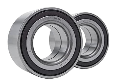 Detroit Axle - Pair Front Wheel Bearings for Toyota 2006-2020 Yaris, Scion 2008-2014 xD, 2012-2015 iQ, 2012-2019 Prius C, Replacement Wheel Bearings Assembly - style: 510094 x2/Pair