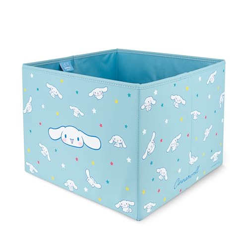 Sanrio Cinnamoroll Car Trunk Organizer and Storage Bin - Collapsible Simple Compartment Convenient Heavy Duty, Fold Up for Easy Storage Box, Automotive Seat Cargo Groceries Tools - 12.5L x 12.5W x 9H - style: Organizer Cinnamoroll