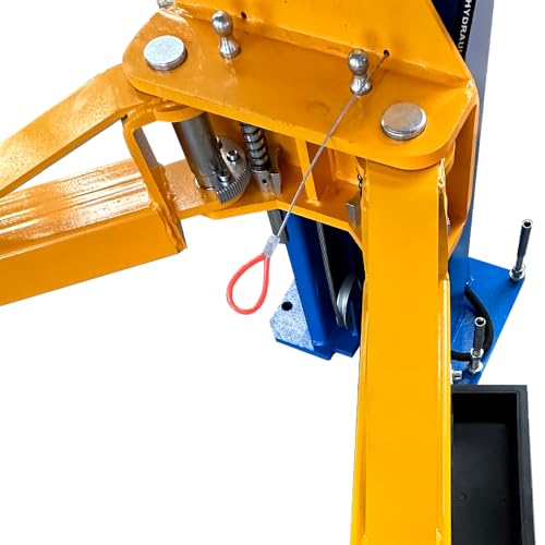 ME 11000lbs Lifting Capacity 2 Post Car Lift 2 Post Lift Car Lift Clear Floor Design for Trucks, SUVs, Vehicles Home Garage and Shop Repair, 220V(11000lbs)