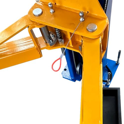 ME 11000lbs Lifting Capacity 2 Post Car Lift 2 Post Lift Car Lift Clear Floor Design for Trucks, SUVs, Vehicles Home Garage and Shop Repair, 220V(11000lbs)