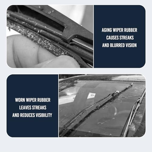 Windshield Wiper Restoration Tool: Fix Squeaks/Streaks in 30 Seconds | Extend Wiper Life 3X (RV/Trailer Ready for Clear Road Trip Visibility)
