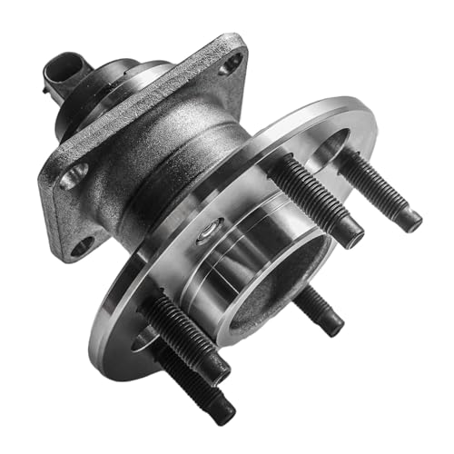 Detroit Axle - Pair Rear Wheel Bearing Hubs for Chevy Malibu Pontiac Grand Am Aurora Buick Lesabre Lucerne Park Avenue Cadillac DeVille DTS Eldorado Seville 2 Wheel Bearing Hubs Assembly Replacement - style: 512314 x2/Pair