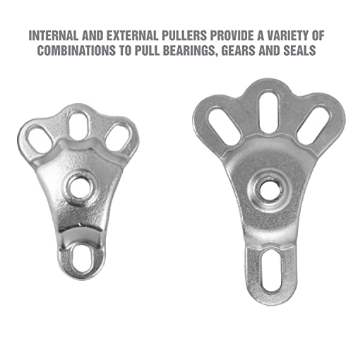 OEMTOOLS 37191 9 Way Slide Hammer Puller, Axle Puller Slide Hammer, Slide Hammer Hub Puller, Use with 5/8 Inch x 18 Thread Slide Hammer Attachments