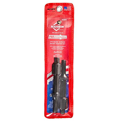 Mayhew Tools 32029 Pneumatic Bolt Breaker, 2-Piece Set, Black Oxide Finish - size: 2-Piece Bolt Breaker Socket