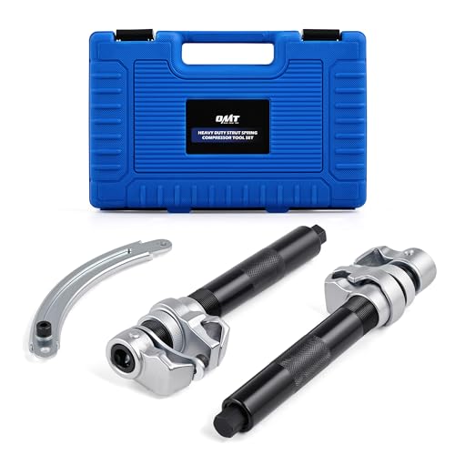 OMT Coil Spring Compressor Tool Set, 2200lb Strut Compressor Tool | 0.9"-11" Strut Spring Compressor Tool with Adjustable Safety Stand for Sedan SUV Pickup Truck Light Truck
