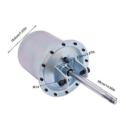 LOYALHEARTDY Universal 380mm Tire Changer Machine Bead Breaker Cylinder Universal Assembled Tire Machine Bead Breaker 38mm Cylinder Tire Repair Tools Universal Tire Changer Bead Breaker - size: 380MM-Silver