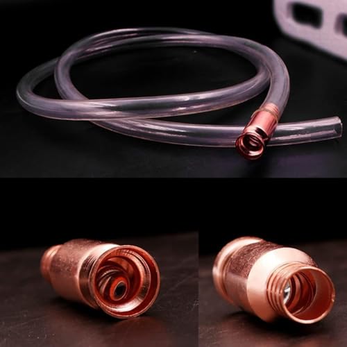 Shaker 1Siphon Self-Priming Copper Pump Head，Safety Self-Priming Siphon Hose Nozzle with Copper Head(62mm)
