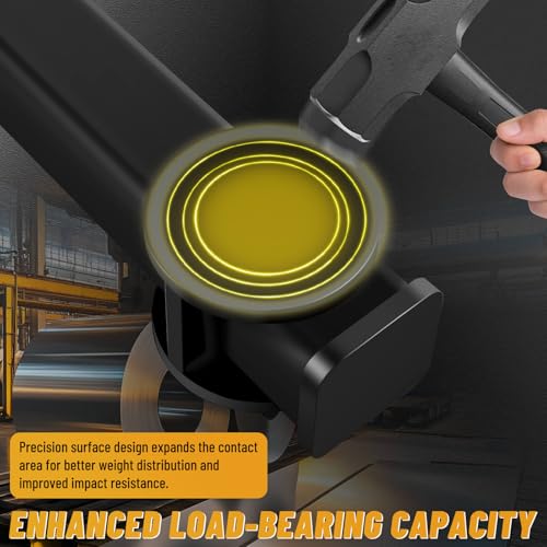 Upgraded Wheel Hub & Bearing Removal Tool Kit – Heavy Duty Hub Puller for 5, 6, 8 Lug Axle Bolt Hubs, Universal Bearing Remover & Installer Set for Car, Truck & SUV Maintenance