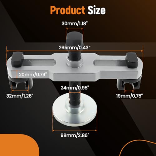 maXpeedingrods Hub Puller Removal Tool for Semi-Trailers 6-8 Trucks | Heavy Duty Drive Axle Hub Bearing Puller Extractor - style: for Semi-Trailers 6-8 Trucks