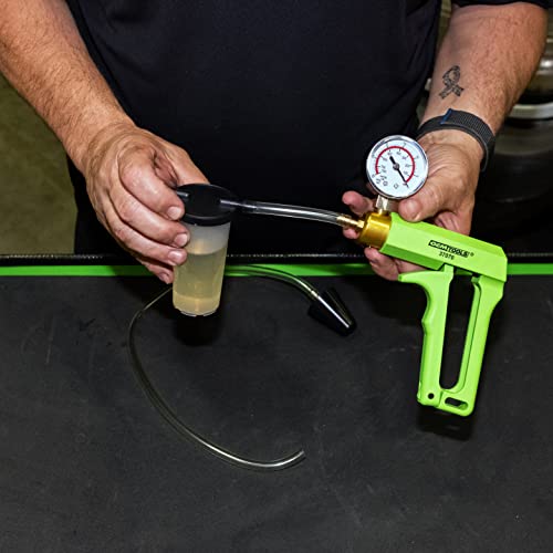 OEMTOOLS 37070 Brake Bleeder Kit with Hand Vacuum Pump and Gauge, Vacuum Pump Tester, Power Steering/Brake Bleeding Kit Useful for Testing Fuel Petcocks, Carburetors, and Vacuum Advances - style: Brake Bleeder Test Kit