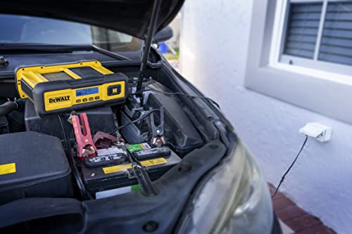 DeWalt DXAEC100 30 Amp Battery Charger, for Vehicles | 100 Amp Engine Start, 30 Amp Charger, 3 Amp Maintainer - size: 30 Amp