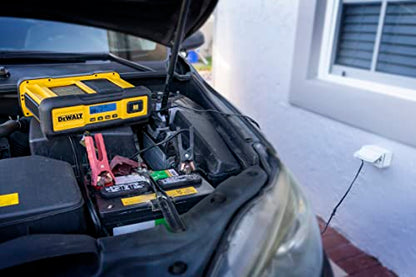 DeWalt DXAEC100 30 Amp Battery Charger, for Vehicles | 100 Amp Engine Start, 30 Amp Charger, 3 Amp Maintainer - size: 30 Amp