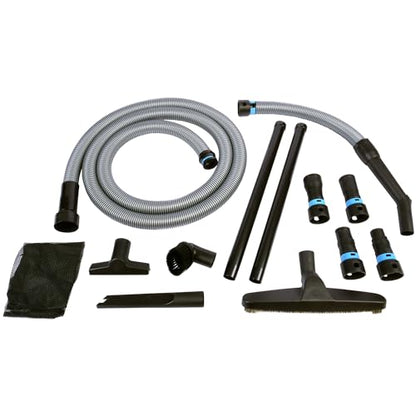 Multi-Brand Power Tool Dust Collection Adapter Set and Full Cleanup Vacuum Accessories with 10 Ft. Hose for Home and Shop Wet/Dry Vacuums - size: 20 Feet