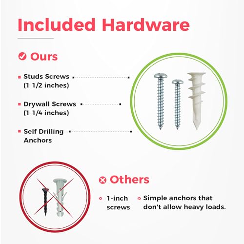 TIDYME Garage Wall Organizer | 96" Heavy-Duty Tool Storage Rack | Adjustable Double-Layer Hooks | 600 lbs Capacity | Carbon Steel Wall Mount Holder for Shovels, Rakes, Ladders & Power Tools - size: 96" (0 Shelves)