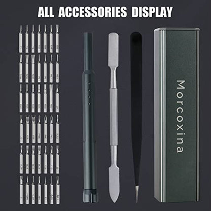 Precision Screwdriver Set, 46 in 1 Mini Screwdrivers, Screwdriver Bit Sets, Multifunction Precision Screwdriver Kit, Repair Tool Kit for Electronics, Computer, Eyeglass, Phone, Watch