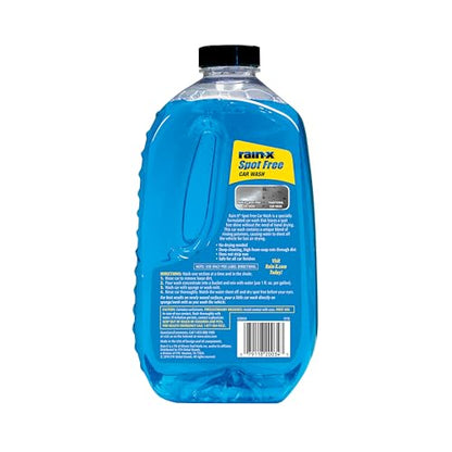 Rain-X 620073 - Car Wash Deep Cleaning, High Foam Soap Provides Spot Free Shine with No Towel Or Hand Drying Needed - Car soap for car cleaning and detailing 48 fl oz - size: 48 Fl Oz (Pack of 1), style: Pack of 1