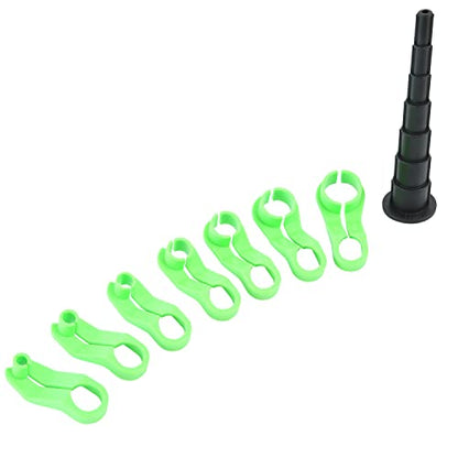 OEMTOOLS 26515 Angled Disconnect 7 Pc Set, Fuel Line Disconnect Tool, Disconnect Spring Lock Couplings for Ford and Chrysler AC Lines, AC Line Disconnect Tool - style: Offset - Seven Piece