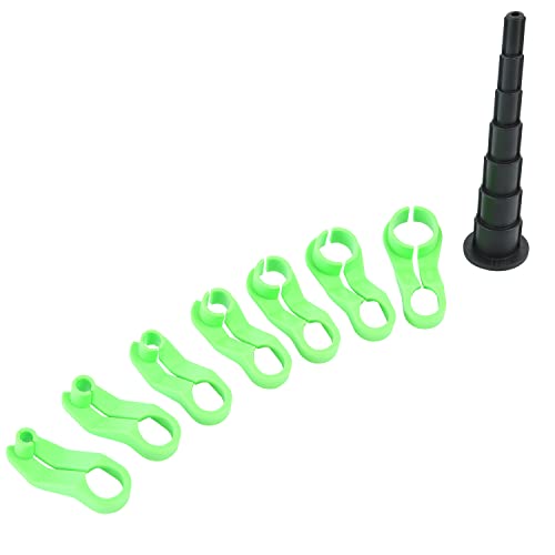 OEMTOOLS 26515 Angled Disconnect 7 Pc Set, Fuel Line Disconnect Tool, Disconnect Spring Lock Couplings for Ford and Chrysler AC Lines, AC Line Disconnect Tool - style: Offset - Seven Piece