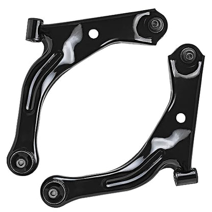 Detroit Axle - Front Struts Lower Control Arms for 2005-2012 Ford Escape | Mazda Mercury Mariner Mazda Tribute 2 Ready Struts 2 Lower Control Arms w/Ball Joint 2006 2007 2008 2009 2010 2011 - size: 4CQ2501170/Big Kit