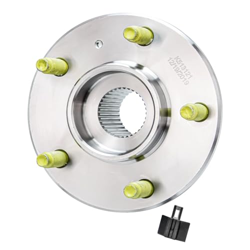 Detroit Axle - 2pc Front Wheel Bearing Hubs for 2000-2013 Chevrolet Impala | 97-08 Pontiac Grand Prix, 2006-2011 DTS, 2005-2009 Buick Lacrosse, 06-11 Lucerne, 00-05 Lesabre, Pair Wheel Bearings and Hubs - style: 513121 x2/Pair