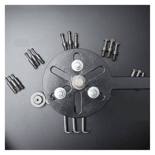 Steel Bearing Jaw Pullers 18in1 Bearing Extractor Removal Tool Universal Three-jaw Bearing Puller Car Bearing Splitter Gear Wheel Hub Bearing Puller Set(B1) - color: B1