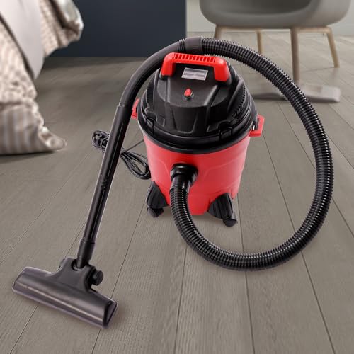 2.65 Gallon Wet Dry Shop Vac, Powerful Suction Shop Vacuum with Attachments, Portable Heavy-Duty Shop Vacuum 3 in 1 Function for House, Garage & Workshop