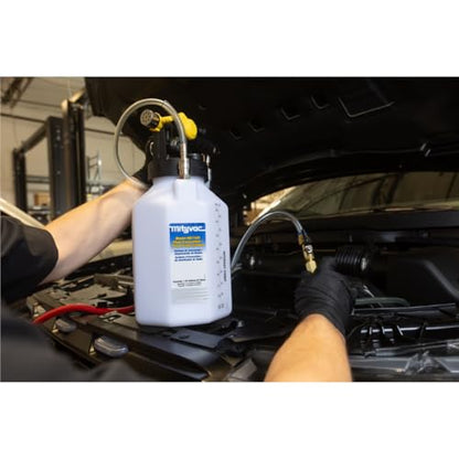 Mityvac MV7105 Fluid Extractor Dispenser for Evacuating, Topping-Off, Refilling Reservoirs or Bleeding Hydraulic Brake/Clutch Systems, 1.2 Gallon, 120 PSI, Compressed Air, Vacuum or Positive Pressure - style: MV7105