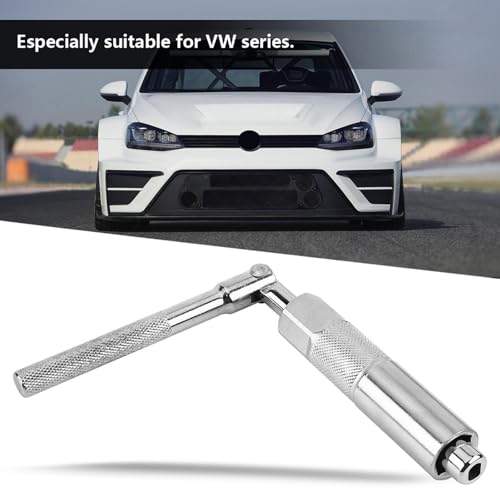 Rear Shock Absorber Wrench, Cr-V 17mm Hex Shock Absorber Socket Wrench, Removal Tool Set for Car
