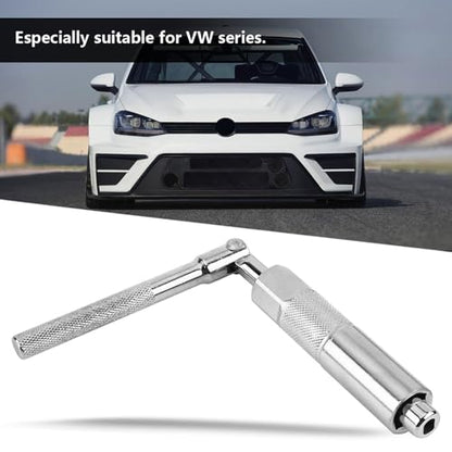 Rear Shock Absorber Wrench, Cr-V 17mm Hex Shock Absorber Socket Wrench, Removal Tool Set for Car